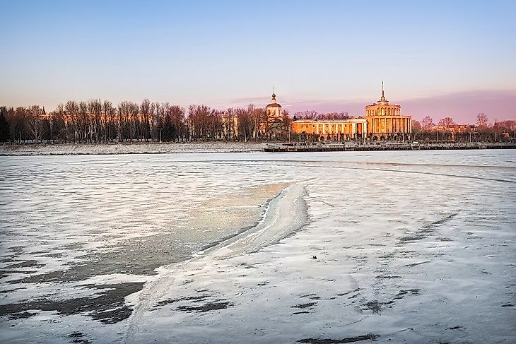 Источник реки волга