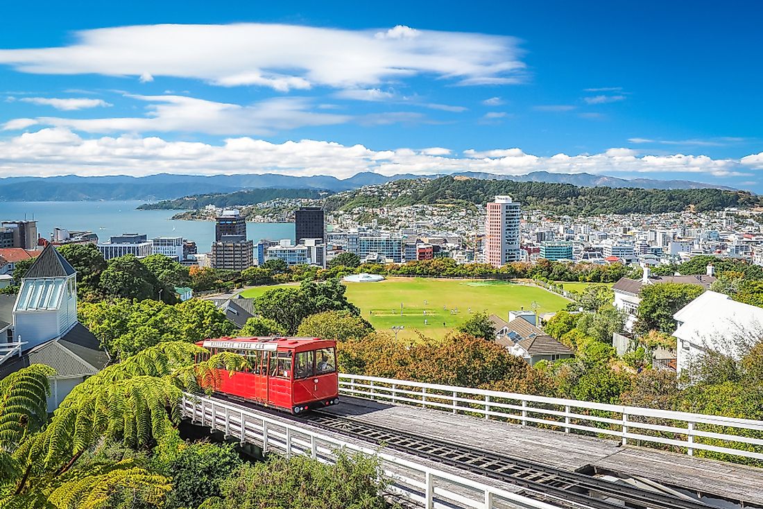 Wellington, New Zealand. New Zealand is the world's least corrupt country. 