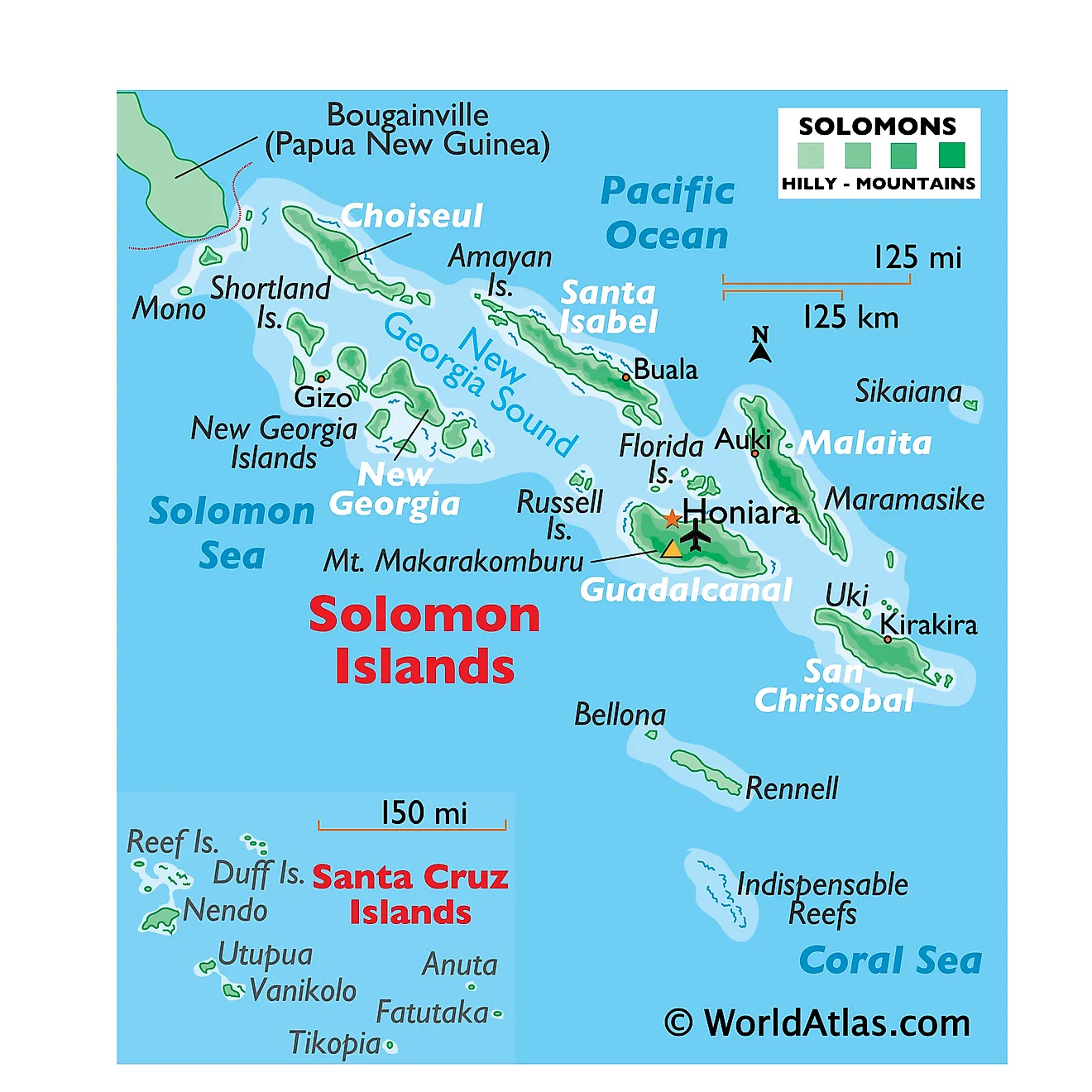 islands map