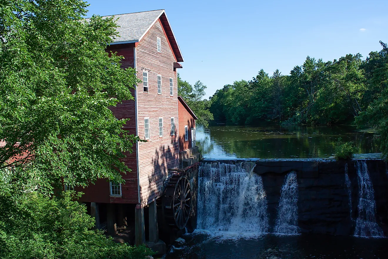 The Dells Mill in Augusta, Wisconsin.