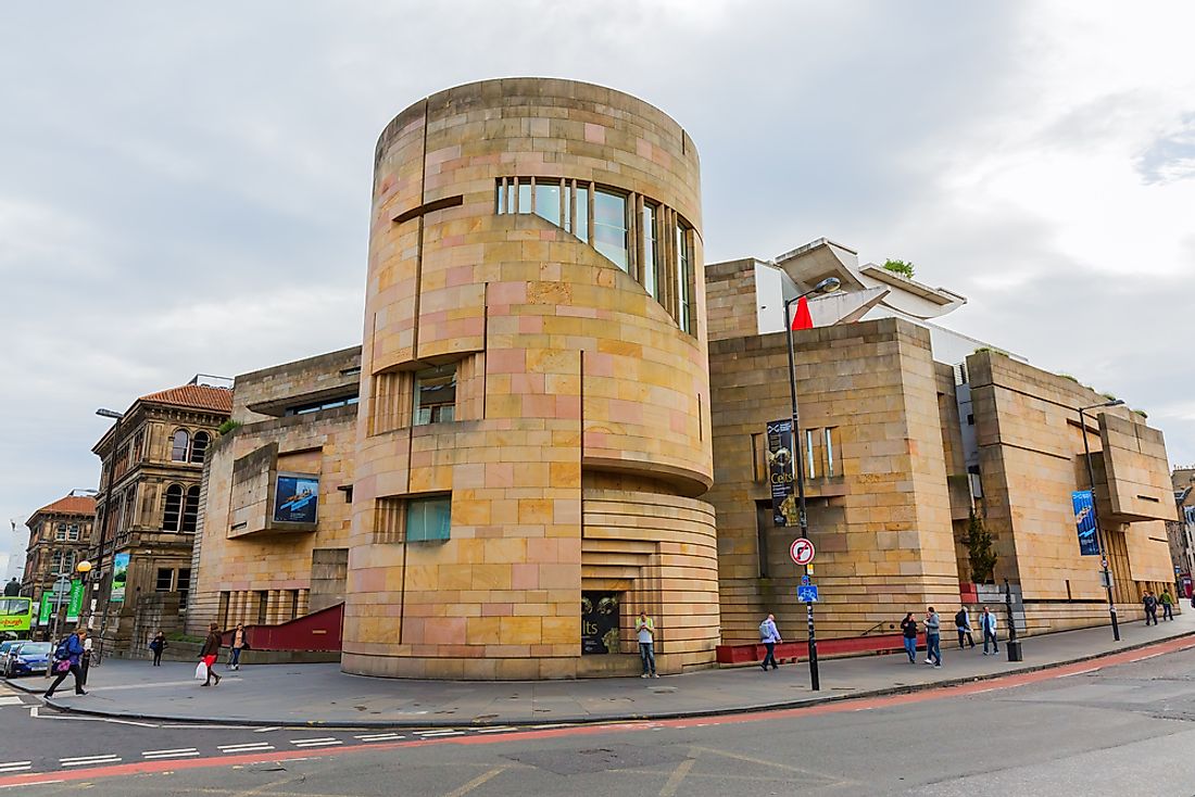 The National Museum of Scotland is a free attraction in Edinburgh. Editorial credit: Christian Mueller / Shutterstock.com. 