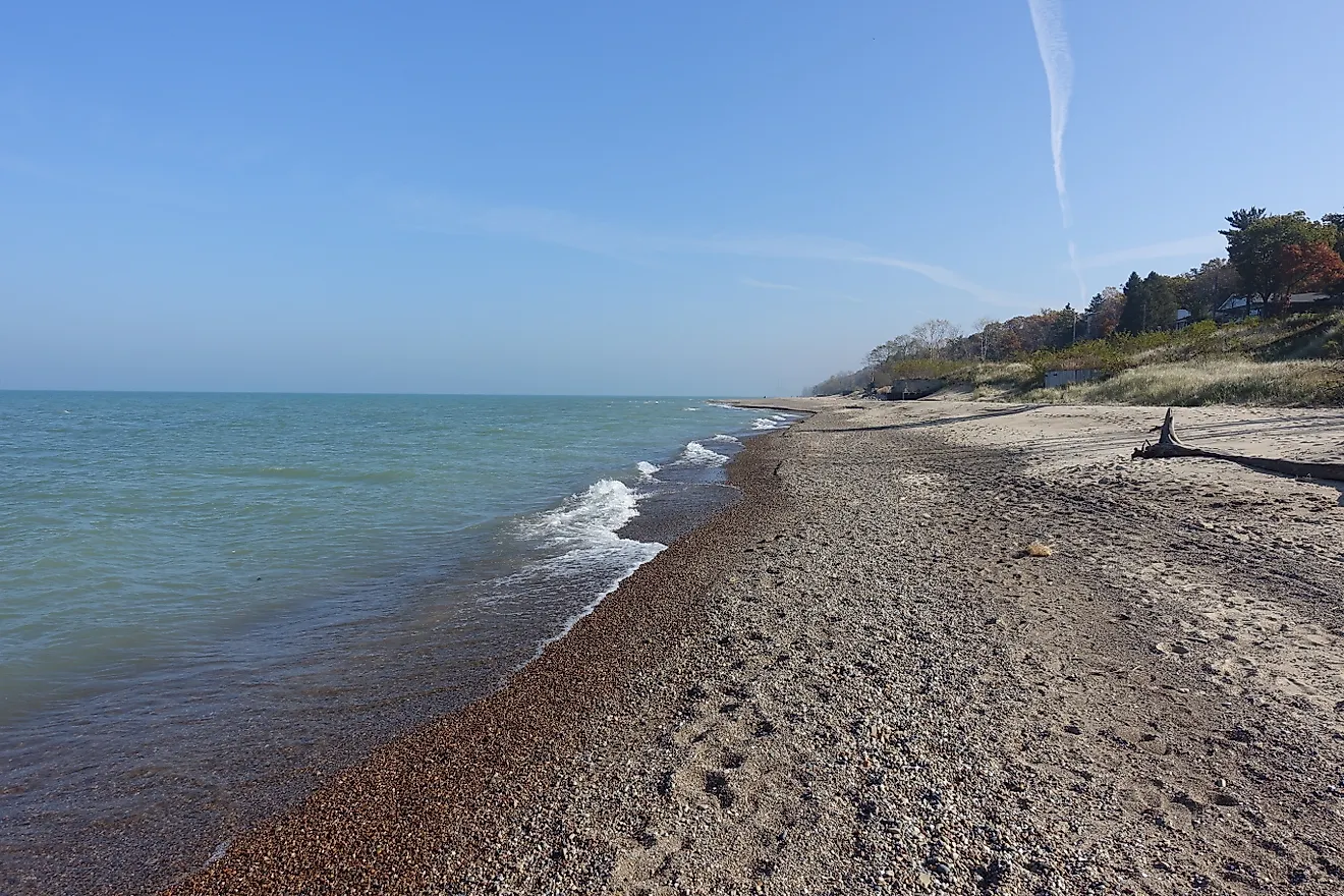 Lake Erie Beach. 