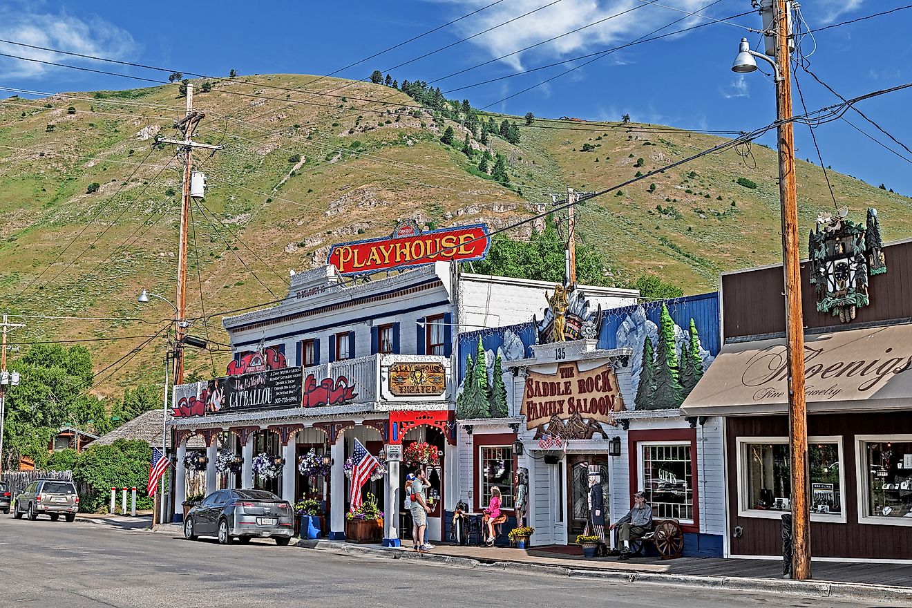 Downtown Jackson, Wyoming.