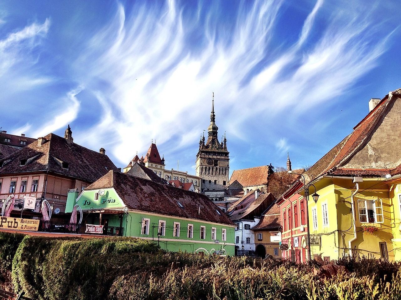 Sighișoara, Romania. Image credit: Jwalters7/Pixabay 