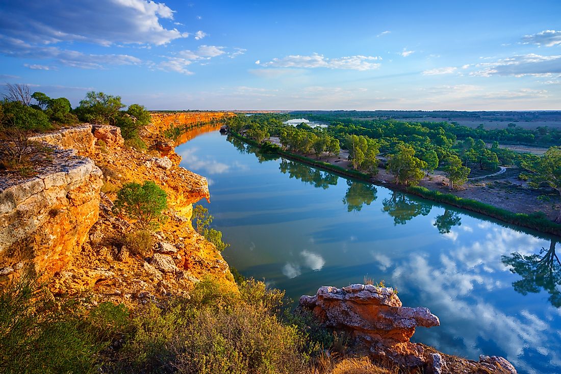 The Murray, Australia's longest river. 