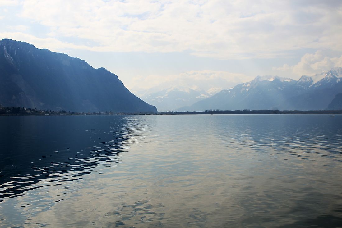 Seiche waves were first observed in Lake Geneva, Switzerland.