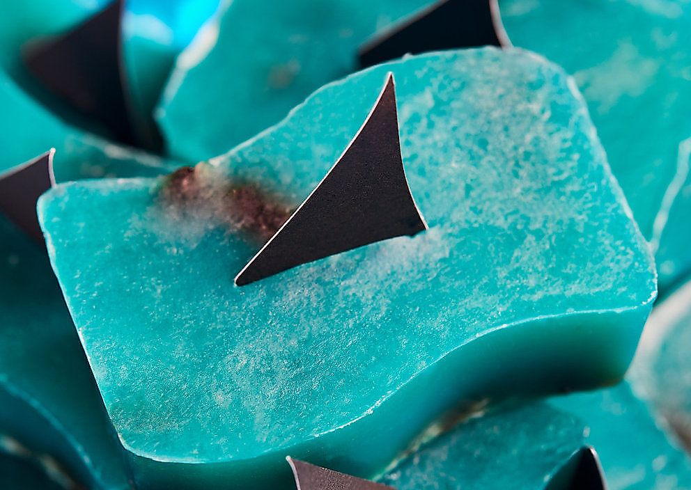 Shark Fin Soap. Photo credit: Lush Cometics.