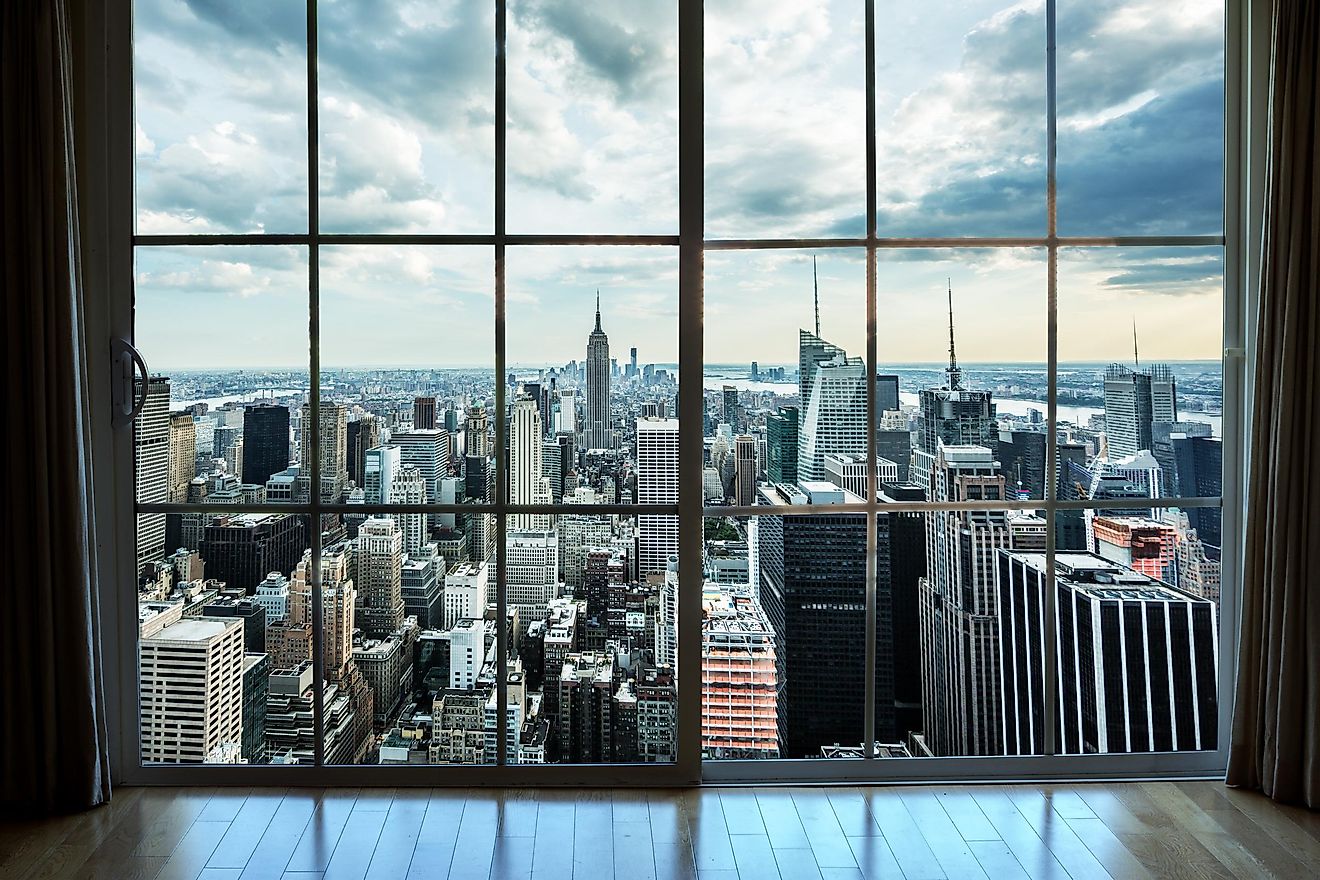 View of Manhattan, New York City Skyline. Image credit: stockelements/Shutterstock