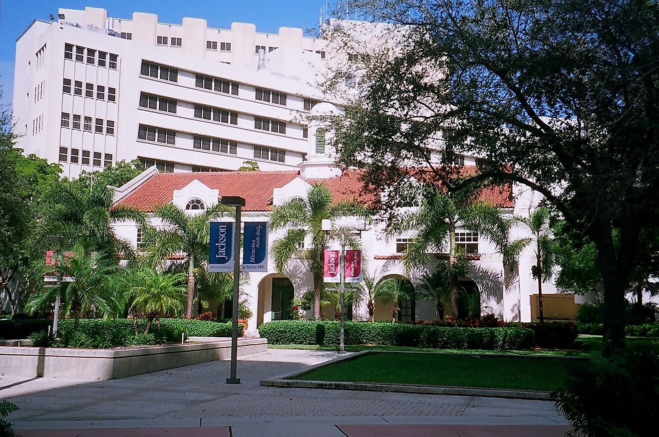 The Jackson Memorial Hospital. Image credit: Phillip Pessar/Flickr.com