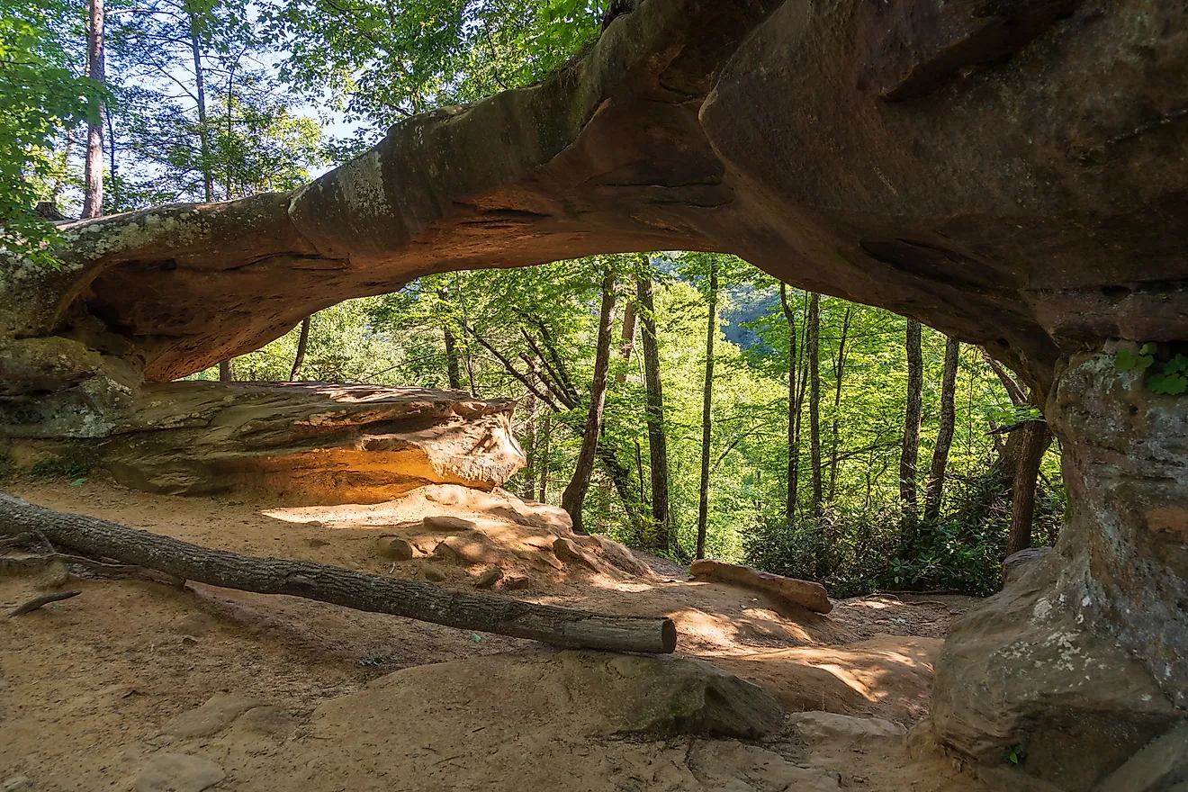 Red River Gorge Geological Area in Kentucky