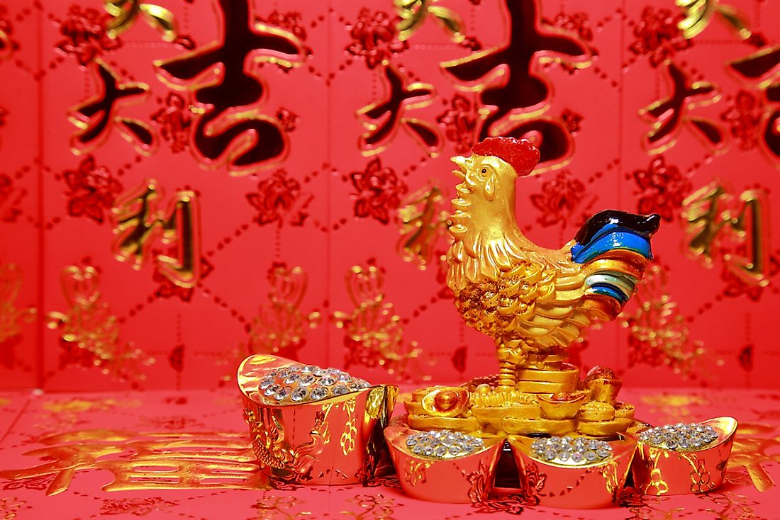 Celebrating the year of the Rooster. 
