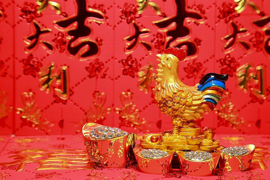 Celebrating the year of the Rooster.