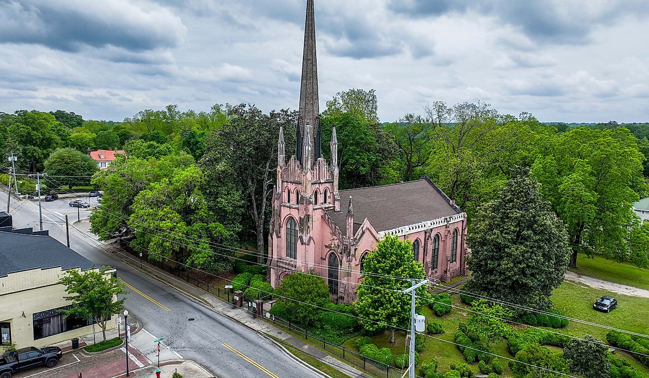 Trinity Episcopal Church in Abbeville, South Carolina.