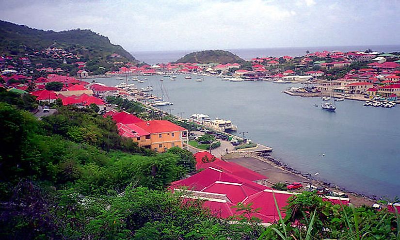 A view of Gustavia.