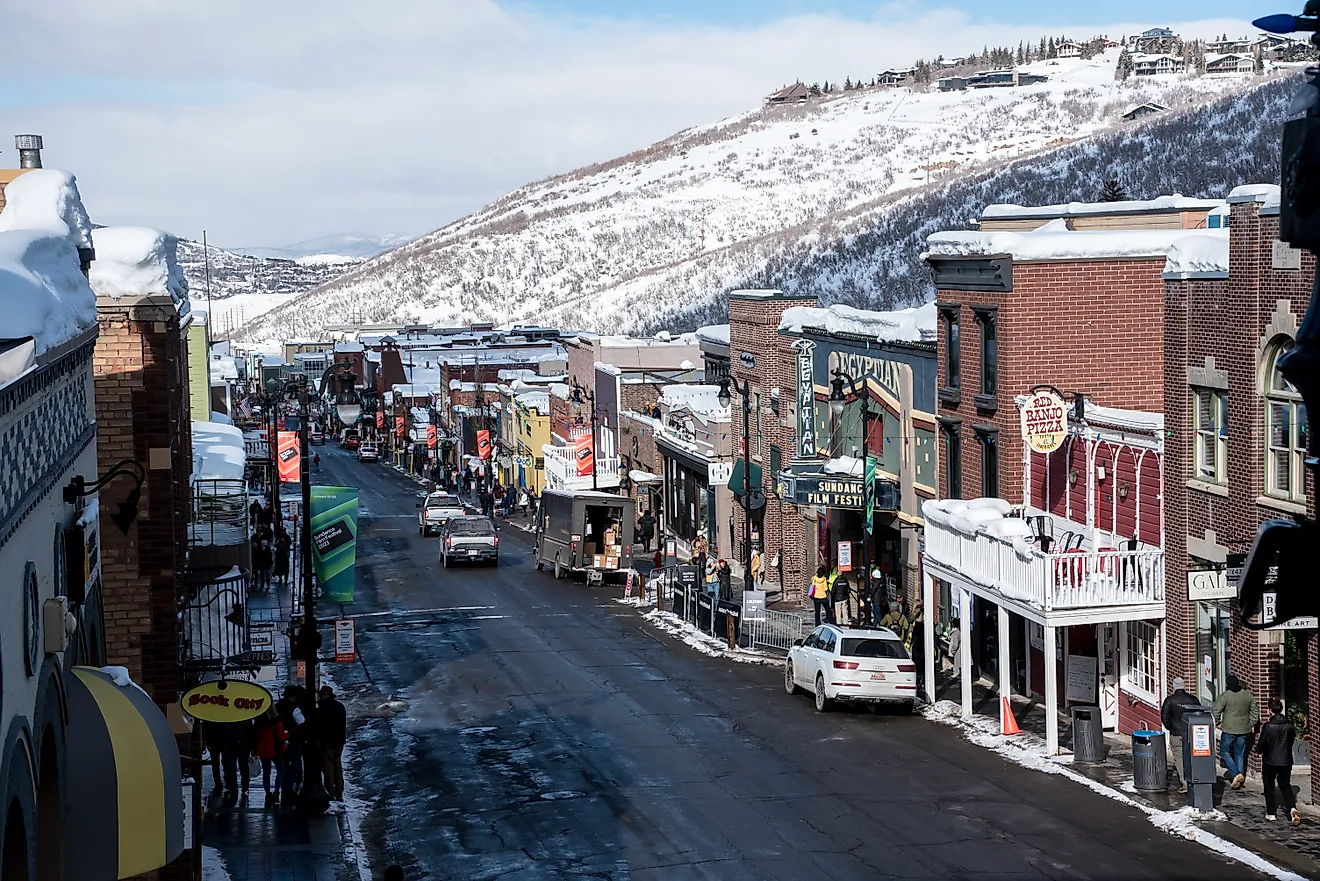 Downtown Park City, Utah.