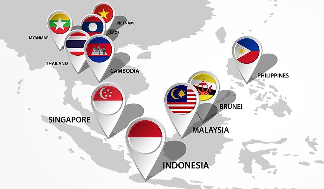 ASEAN Countries WorldAtlas