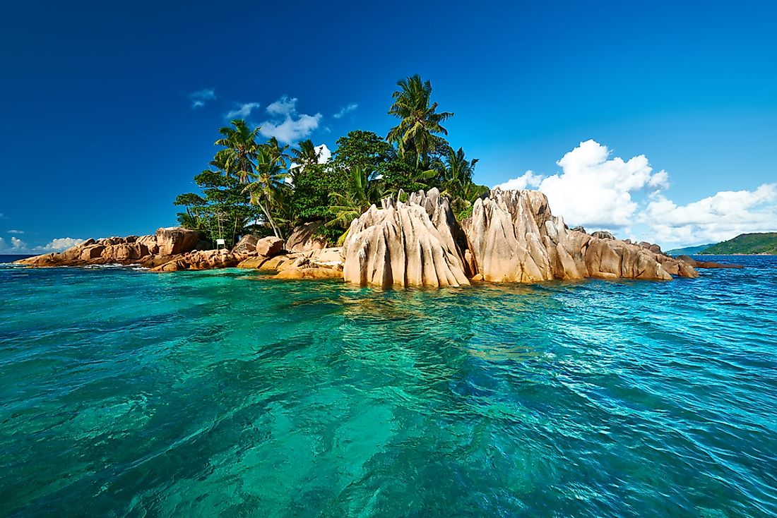 St. Pierre Island, Seychelles. 
