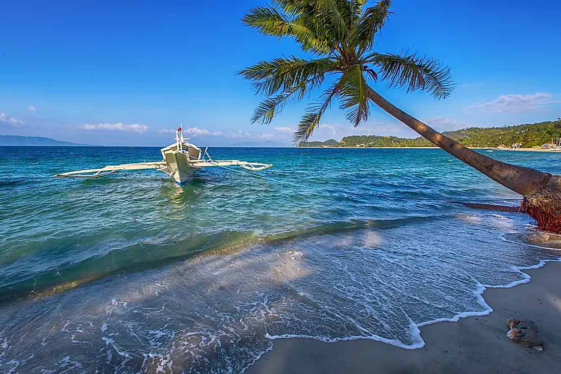 The view of Puerto Galera. 