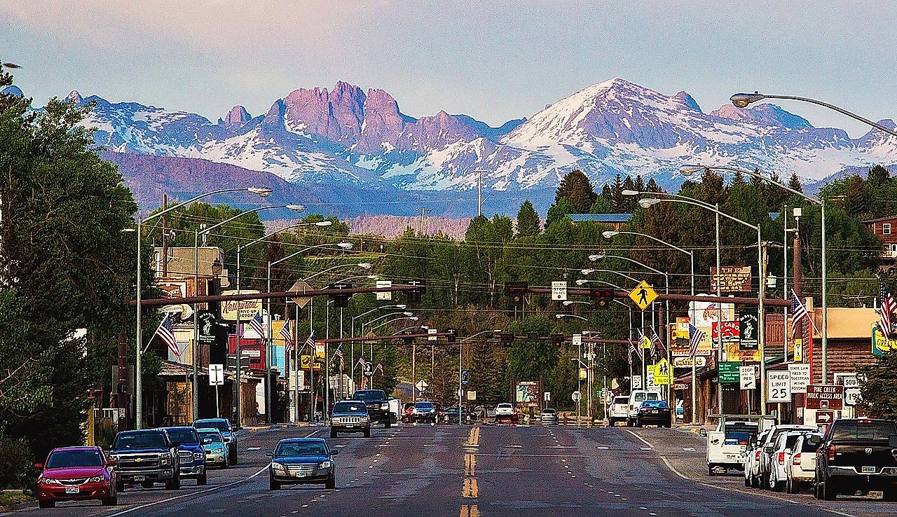 Downtown Pinedale, Wyoming. Tarabholmes / Commons.Wikimedia.org