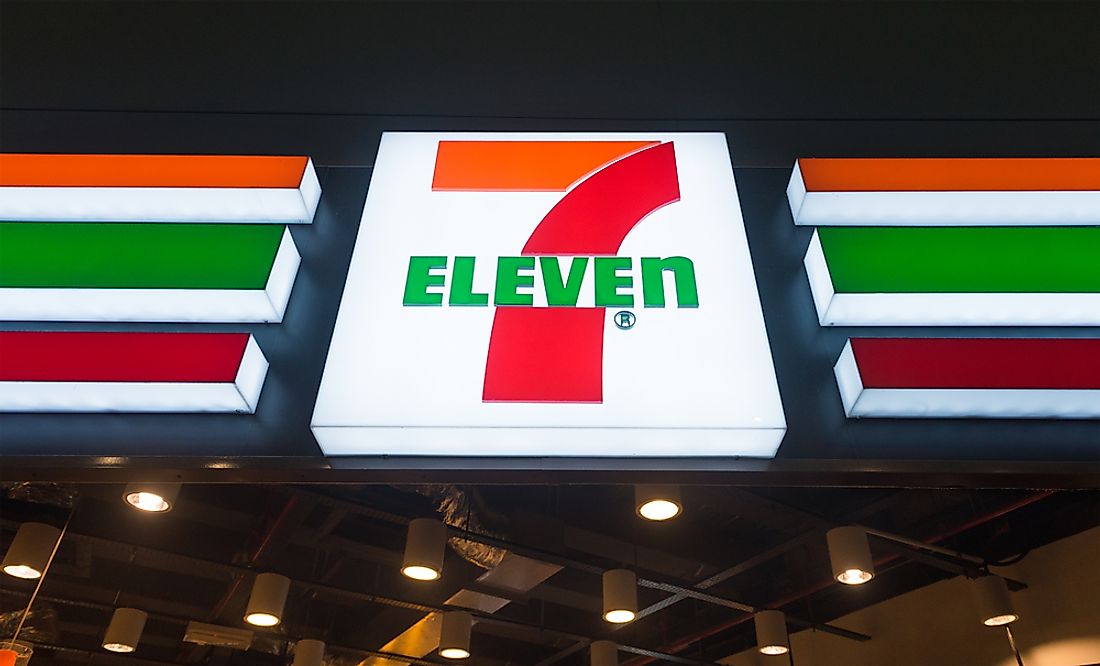 A 7 Eleven in Malaysia. Editorial credit: withGod / Shutterstock.com. 