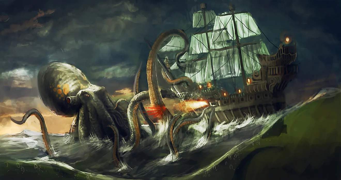 The legend of the Kraken is still recited today. 