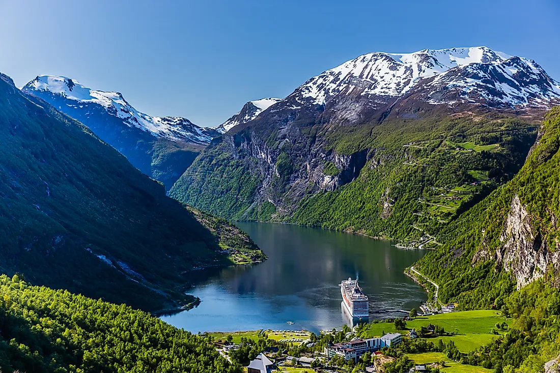 Geirangerfjorden. 