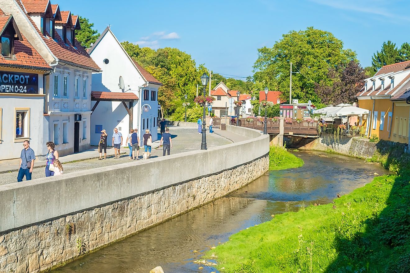 The town of Samobor, Croatia. Image credit: ZdravkoT / Shutterstock.com.