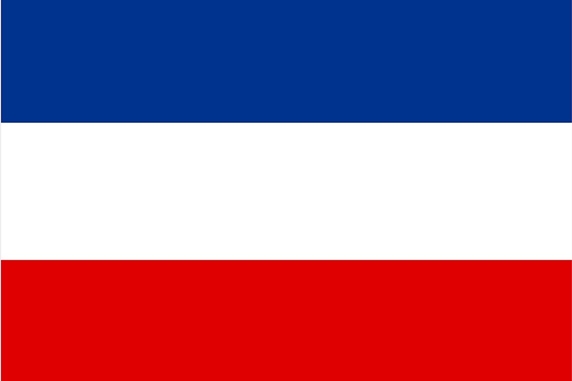 The Pan-Slavic flag approved in 1848.