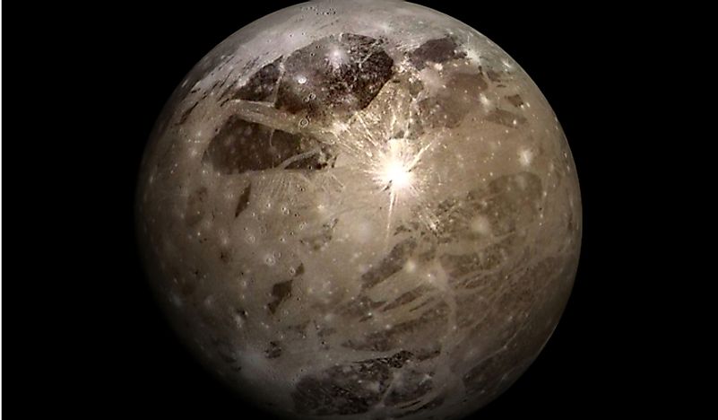 Ganymede is both the largest of Jupiter's 79 moons and the largest moon in our Solar System.