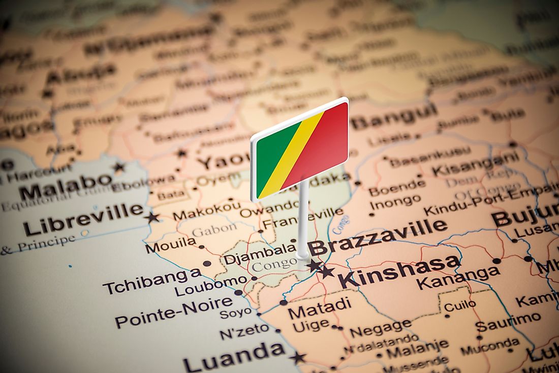 The headquarters of the government of the Republic of the Congo is found in Brazzaville. Editorial credit: BUTENKOV ALEKSEI / Shutterstock.com.