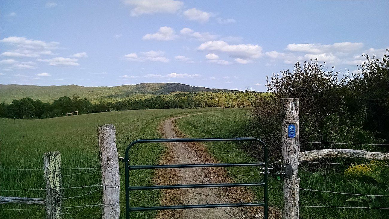  Wheelchair accessible portion of the Appalachian Trail on the Osborne Tract of Cross Mountain, near Shady Valley, Tennessee. Image credit: Sparkgap/Wikimedia.org