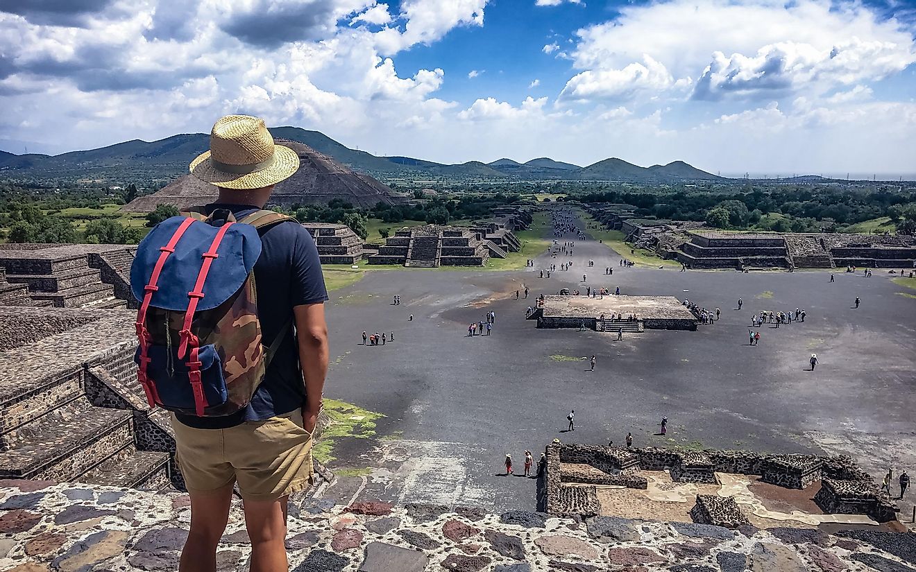 The Sun Pyramid and Avenue of the Dead in Teotihuacán. Image credit: Antwon McMullen/Shutterstock.com