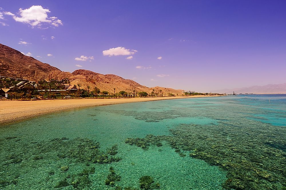 Seafloor spreading is credited for the formation of the Red Sea as a result of the movement of the Arabian and African tectonic plates away from each other.