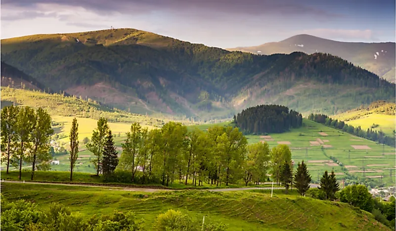 Springtime in Ukraine. 