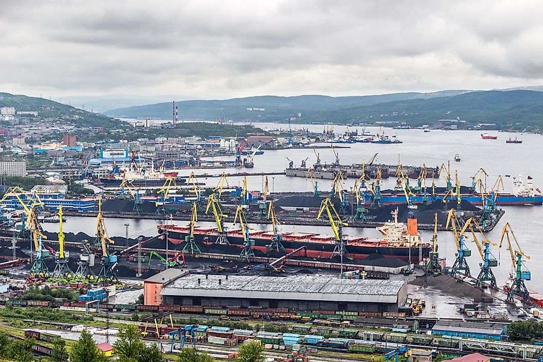 Murmansk is a port city in northwest Russia.