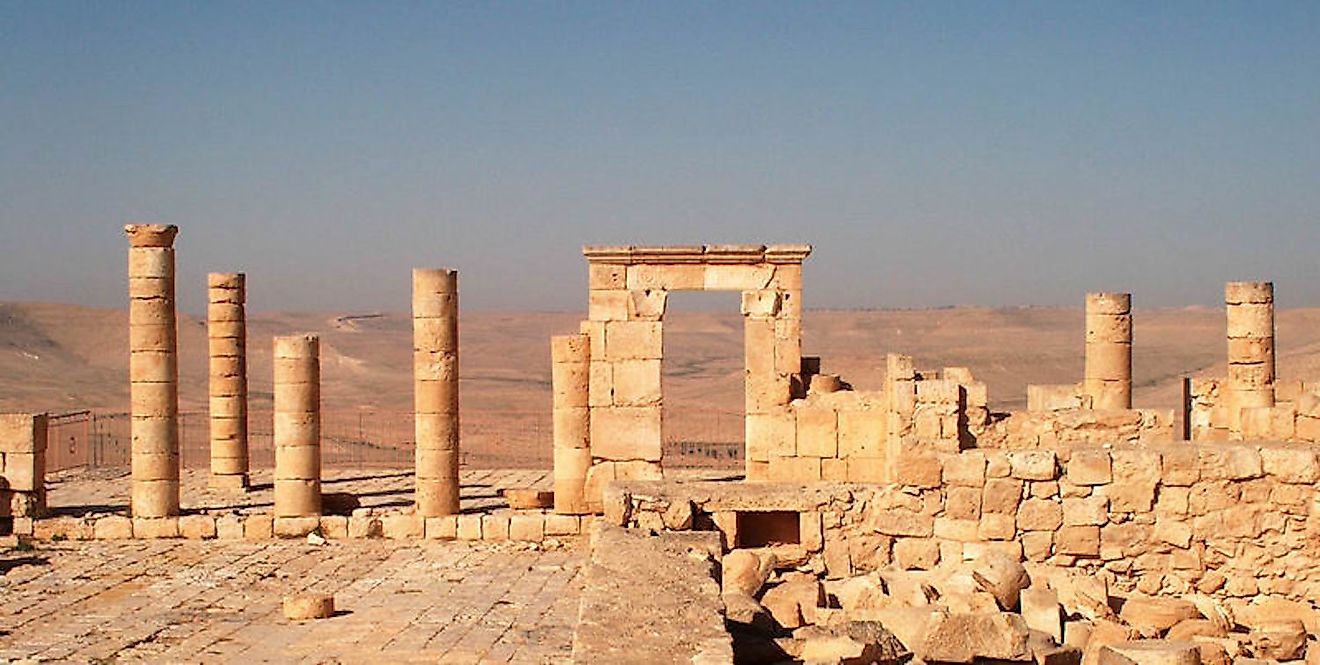 Avdat: view from top of Tell Avdat to the Negev. Image credit: Uri Juda/Wikimedia.org