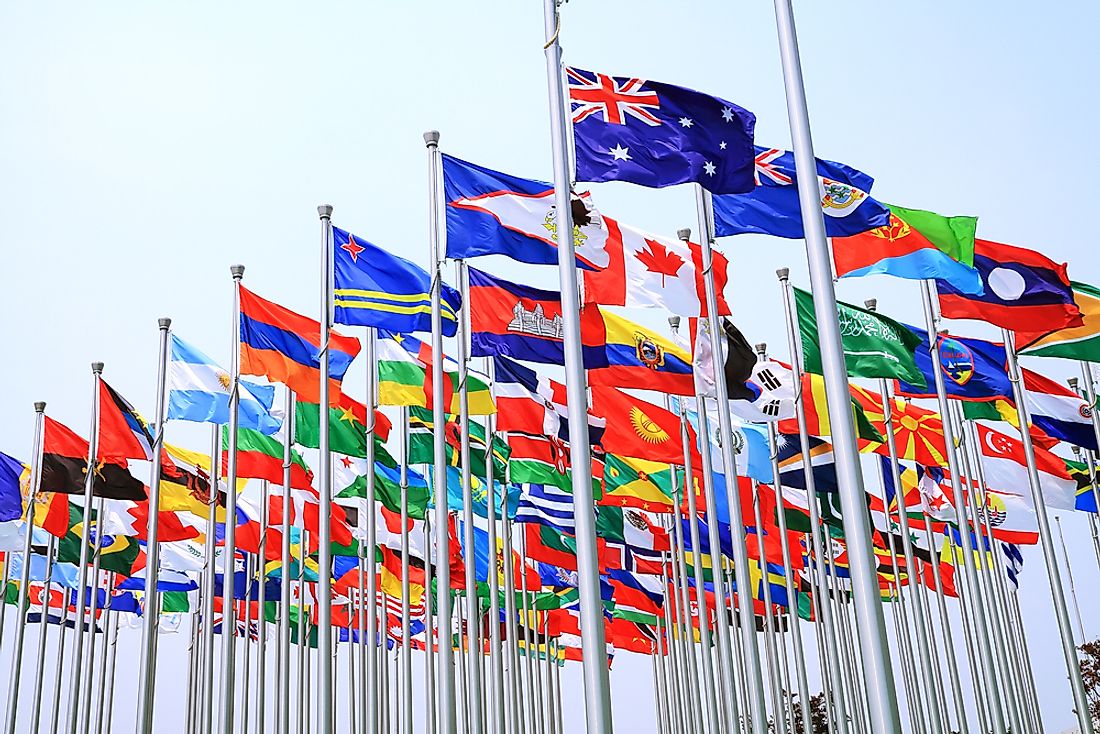 Flags of the Commonwealth of Nations. 