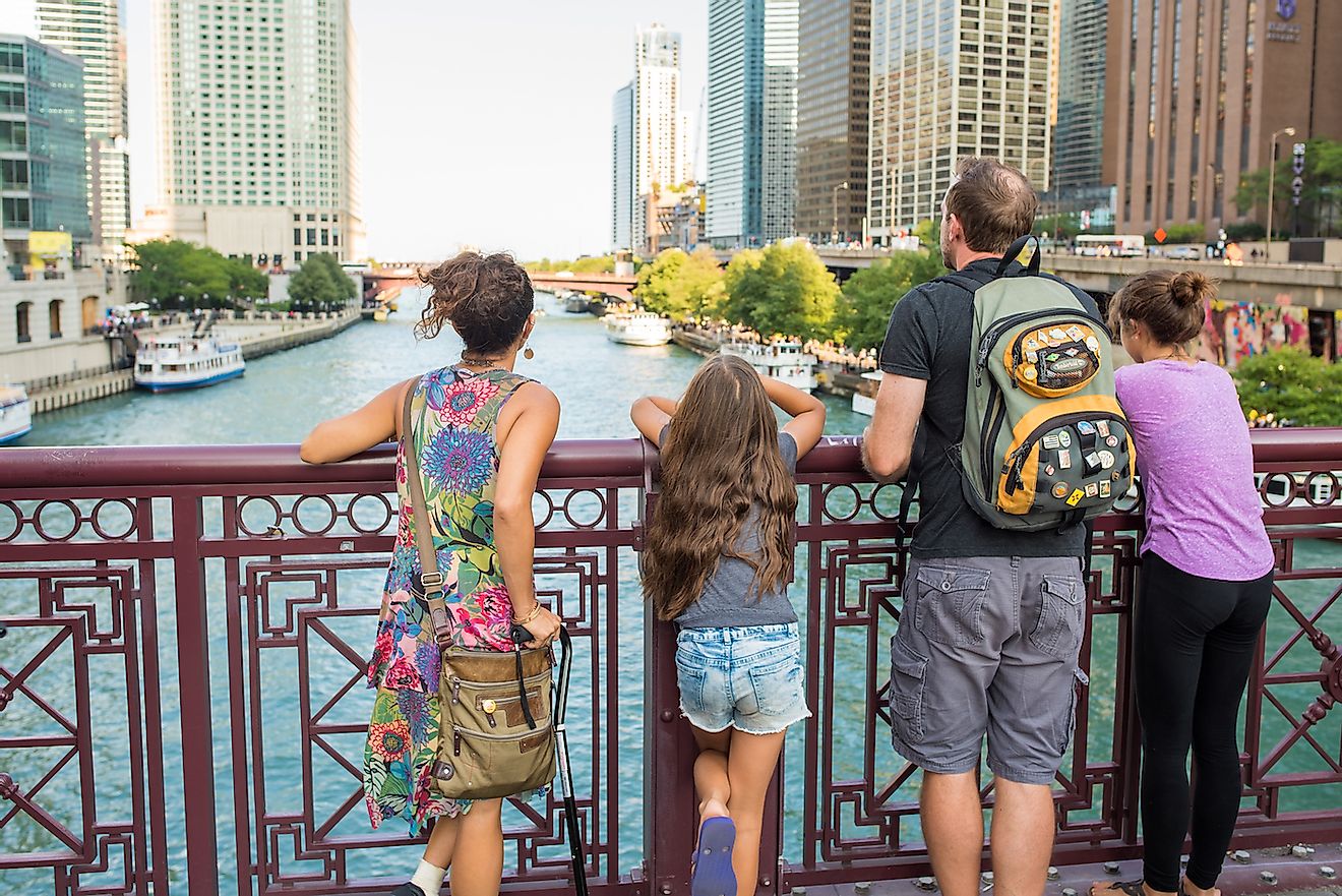 Chicago attracts millions of tourists each year. Image credit: Page Light Studios/Shutterstock.com