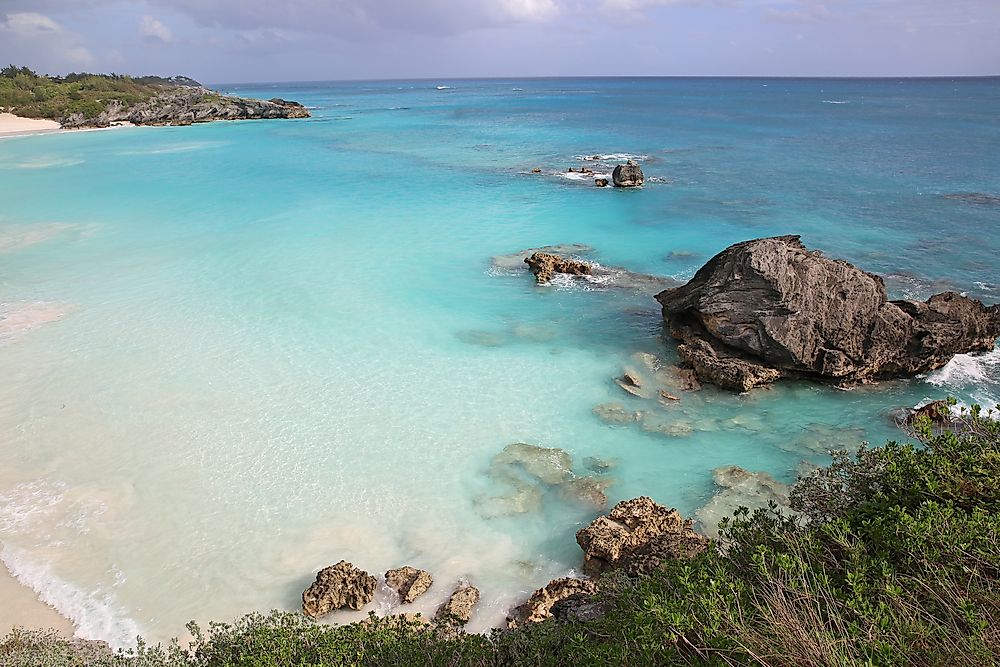 Horseshoe Bay Beach, Bermuda. 