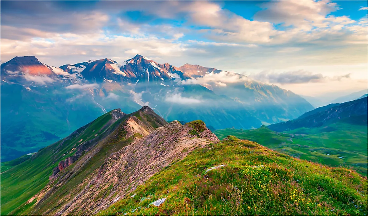 Austria is a member of the Alpine states.