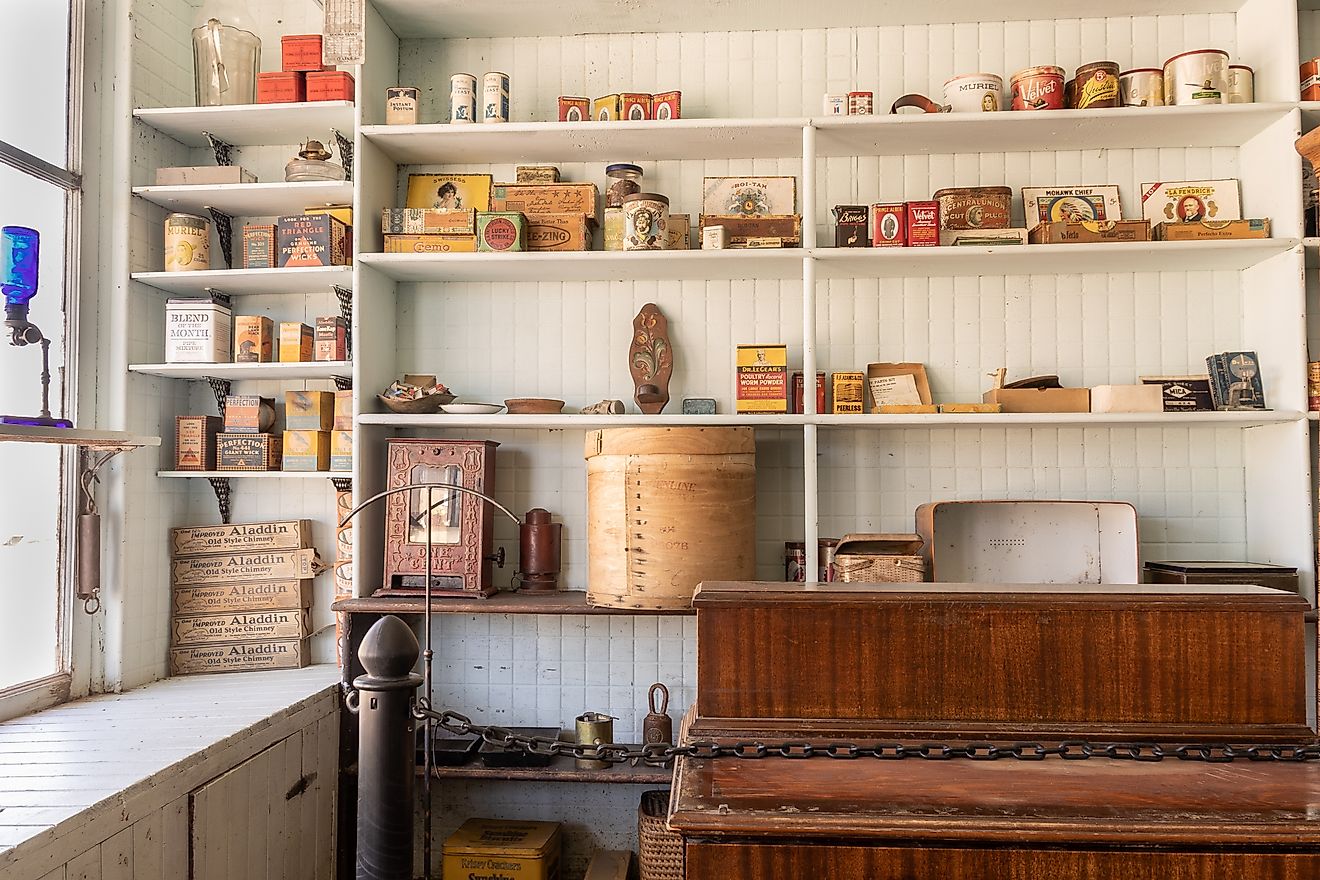 Bonanzaville USA museum & grocery store (Editorial credit: Kirkam / Shutterstock.com)