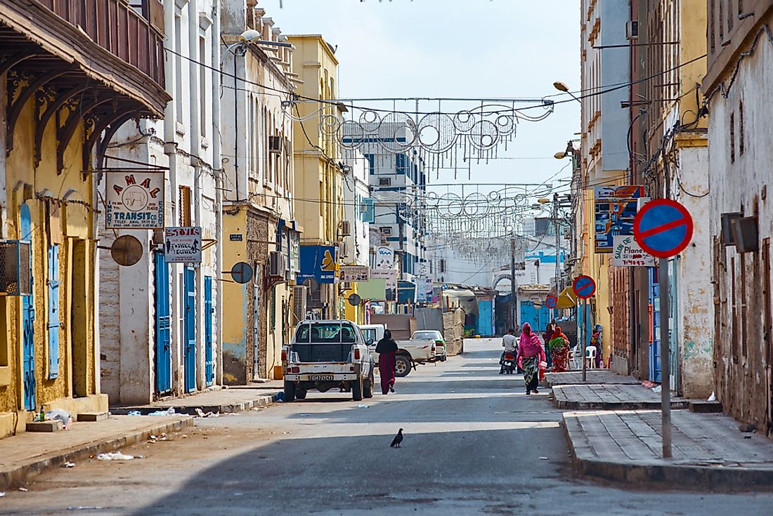Djibouti City, the capital city of Djibouti. Editorial credit: Truba7113 / Shutterstock.com. 