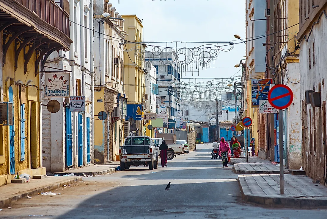 Djibouti City, the capital city of Djibouti. Editorial credit: Truba7113 / Shutterstock.com.