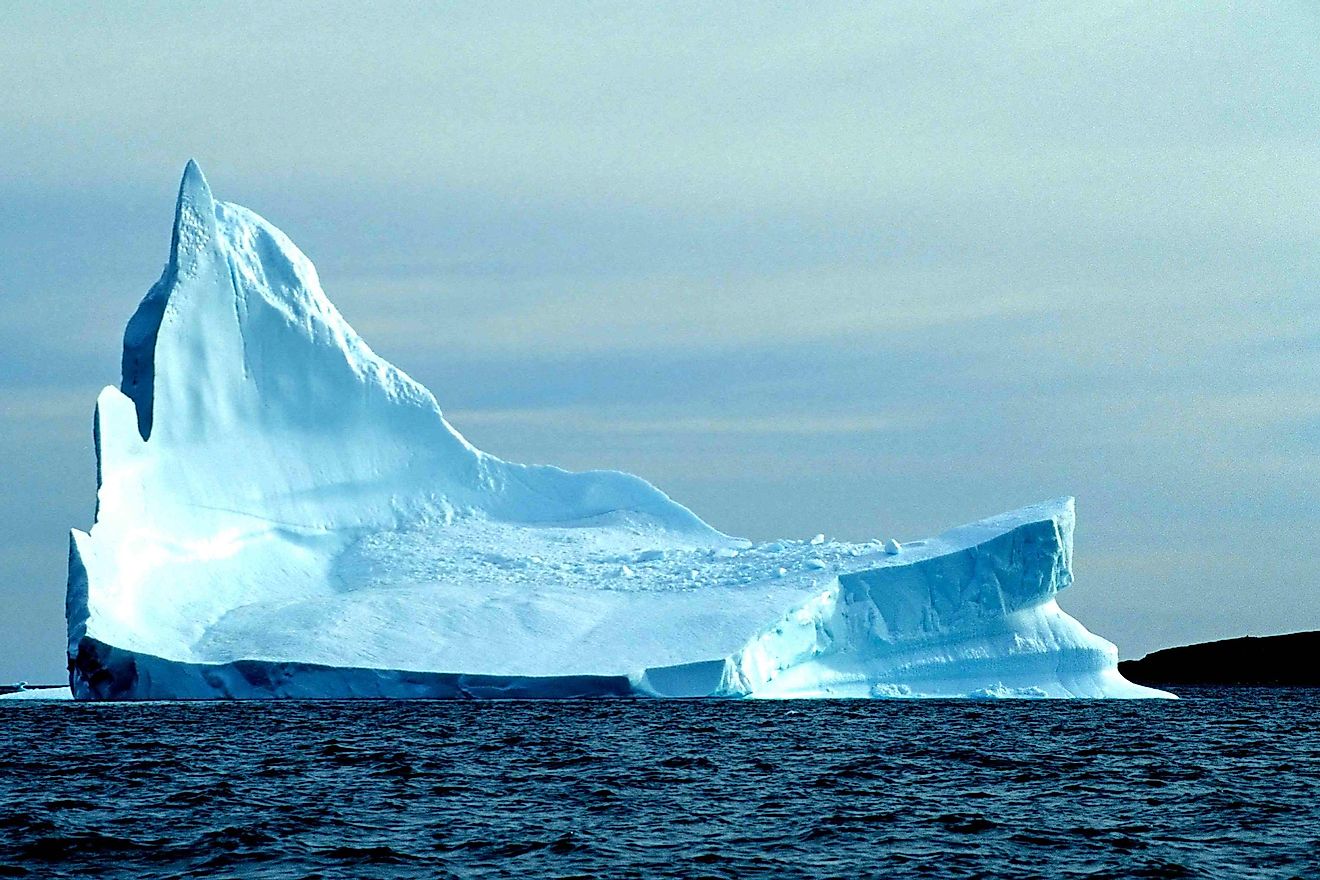 An iceberg near Baffin Island, Canada