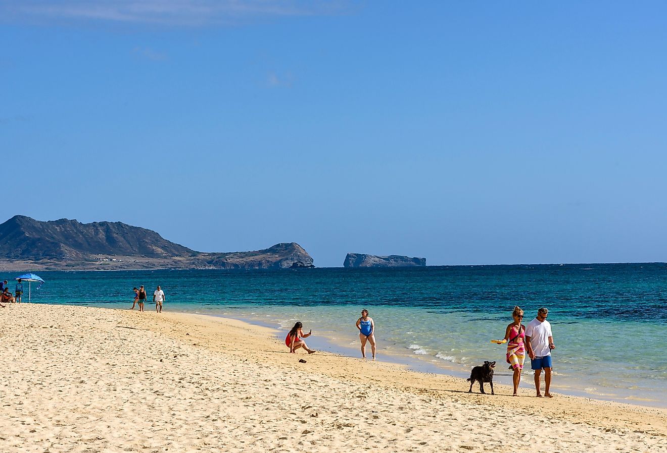 Lanikai Beach, Kailua, Oahu, Hawaii. Image credit Malachi Jacobs via Shutterstock