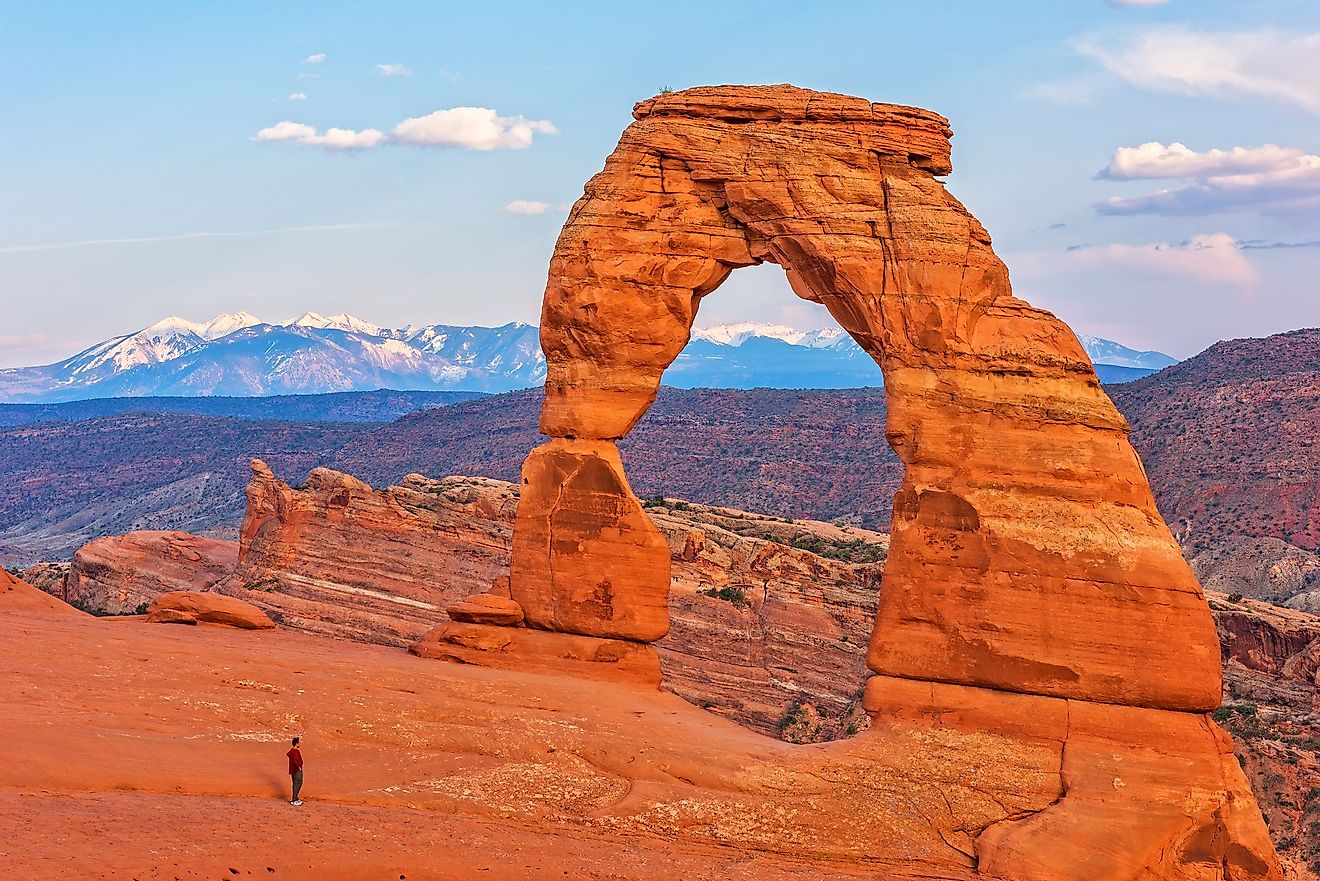 Delicate Arch in Arches National Park, Moab, Utah. 