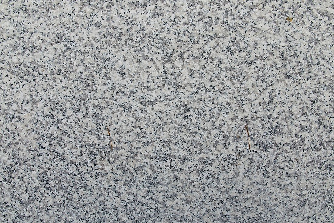 Granite has been used in a variety of applications for millenia. Polished granite (pictured) is commonly used for countertops, floors, and other interior surfaces.