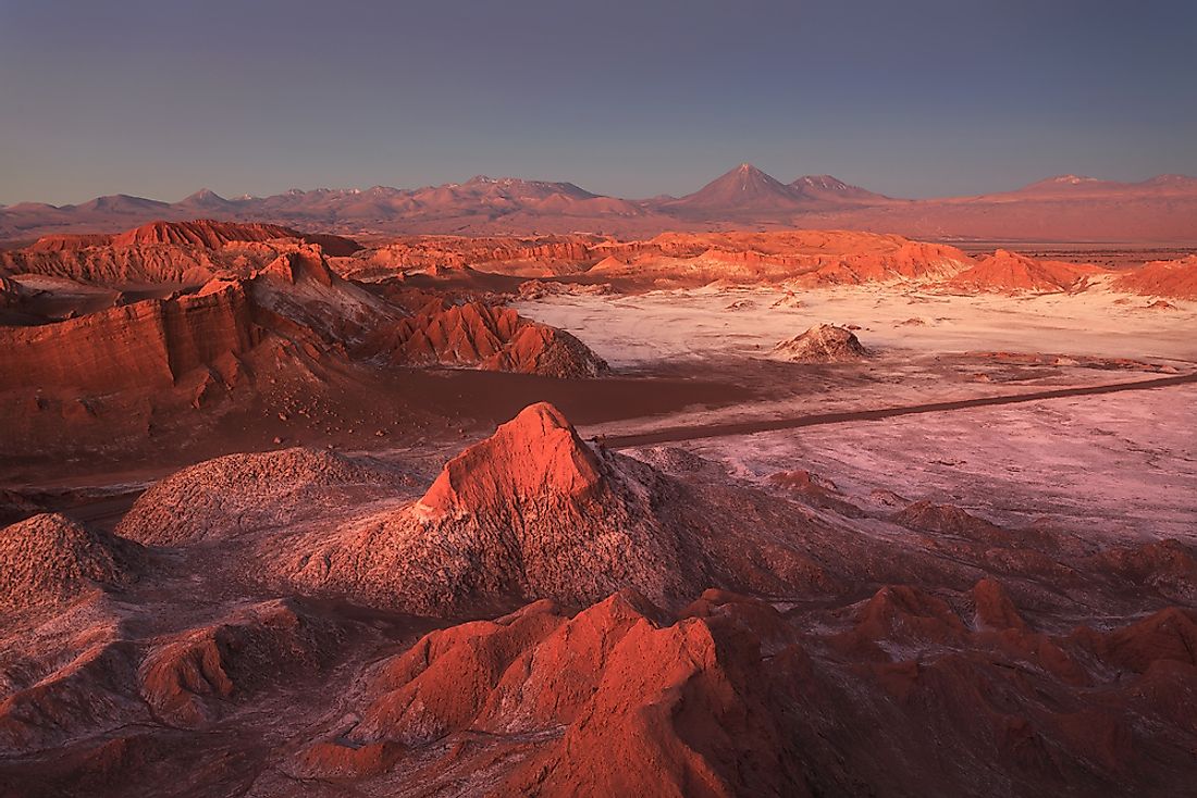 The Atacama Desert, Chile. 