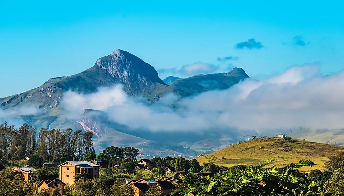 The Haute Matsiatra region of Madagascar. 