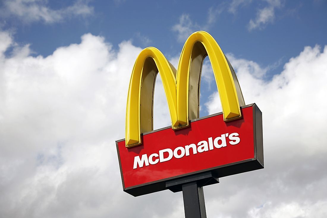 McDonald’s has expanded into 100 countries around the world. Editorial credit: Bikeworldtravel / Shutterstock.com
